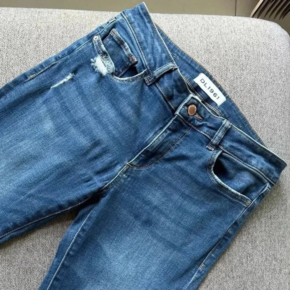 DL1961 Florence High Rise Skinny Jeans Size 27 - Picture 4 of 4